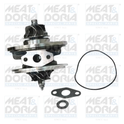 Core assembly, turbocharger